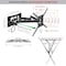 Barkan 40" - 90" Full Motion TV Wall Mount with Integrated Amplified HDTV Indoor Antenna TVA48 - alternate 2